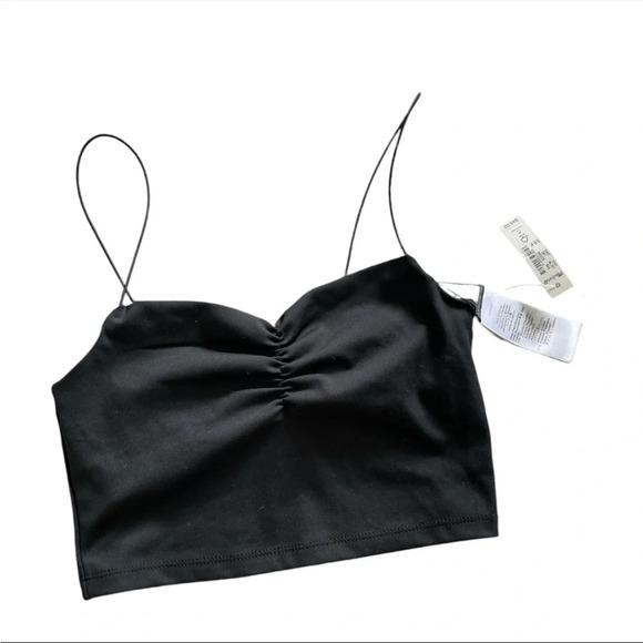 Madewell Flex Sweetheart Crop Tank Top XXS - Picture 2 of 7